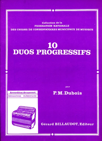 10 duos progressifs Visuel